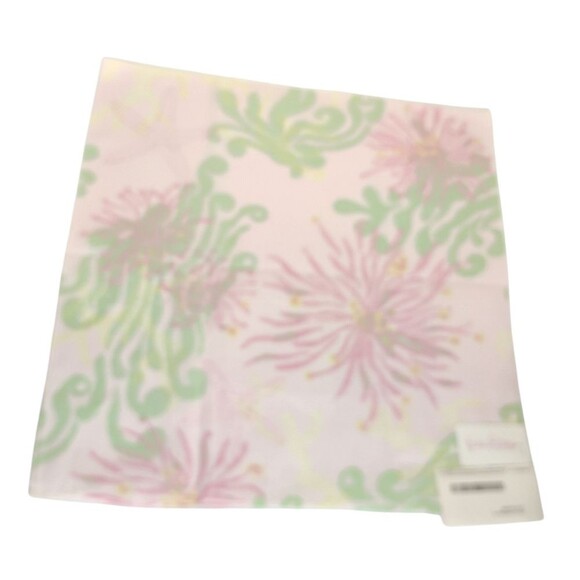 Lilly Pulitzer Bimini Lilly Pink fabric by Lee Jofa Linen Fabric Sample NWT - Picture 12 of 13